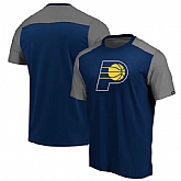Indiana Pacers Fanatics Branded Iconic Blocked T-Shirt Navy,baseball caps,new era cap wholesale,wholesale hats